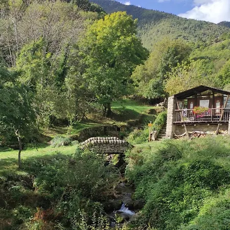 Charmante Maison De Montagne A 1100m D'altitude Py